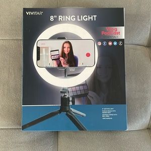 Never opened 8’’ ring light